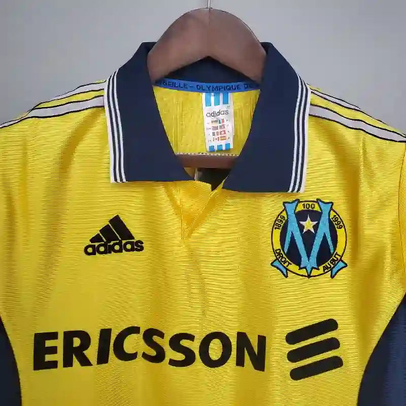 Camiseta Clásica Olympique de Marsella Visitante 1998-99