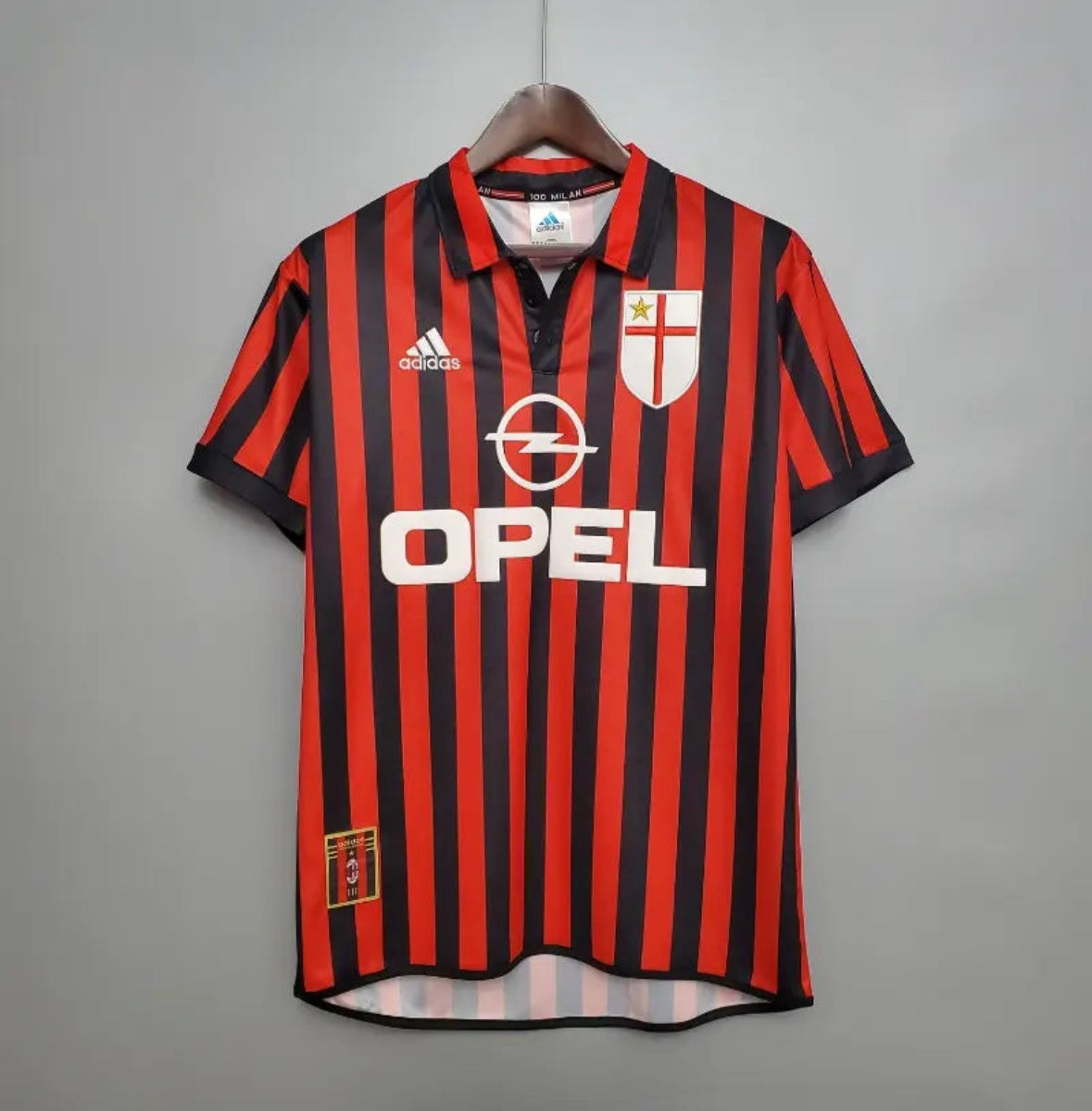 Camiseta Clásica AC Milán 1999-00