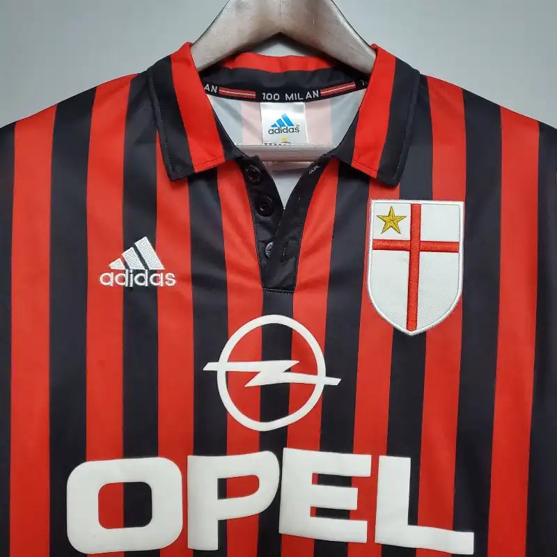 Camiseta Clásica AC Milán 1999-00