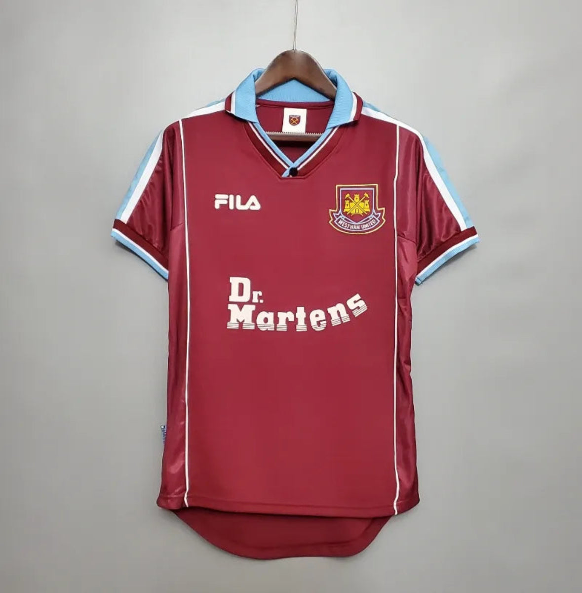 Camiseta Clásica West Ham United FC 1999-01