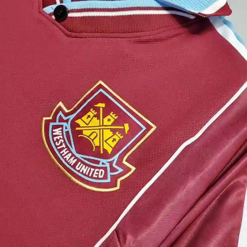 Camiseta Clásica West Ham United FC 1999-01