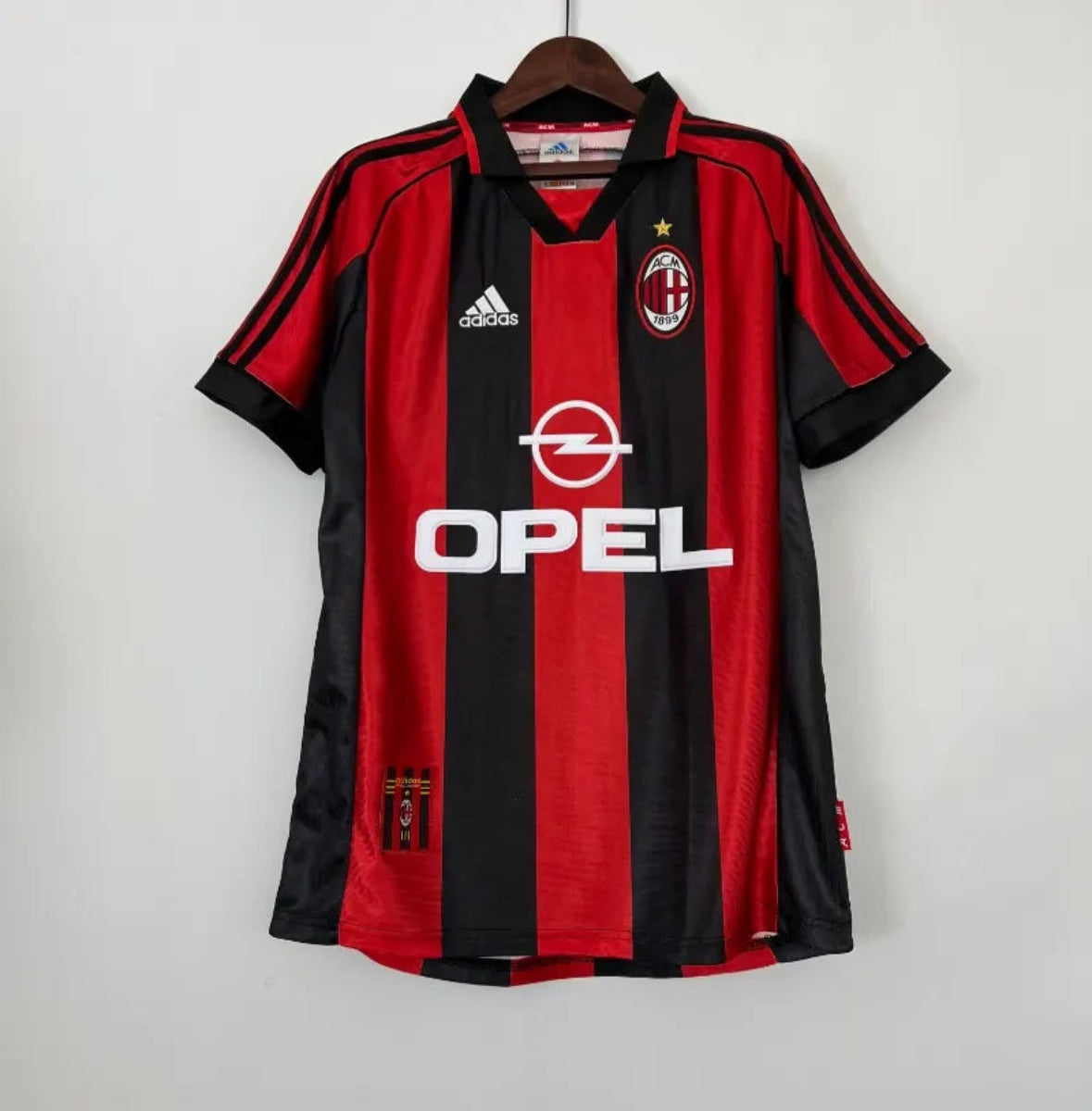 Camiseta Clásica AC Milán 1998-99