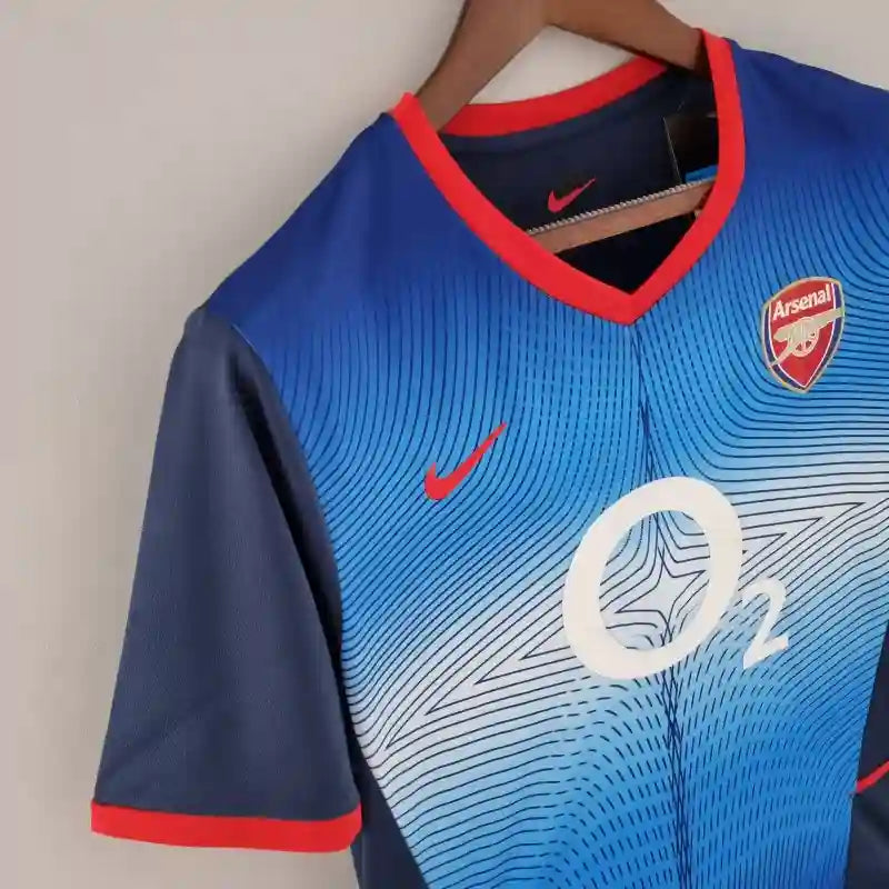 Camiseta Clásica Arsenal FC Visitante 2002-04