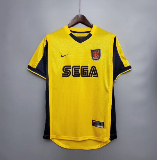 Camiseta Clásica Arsenal FC Visitante 1999-01