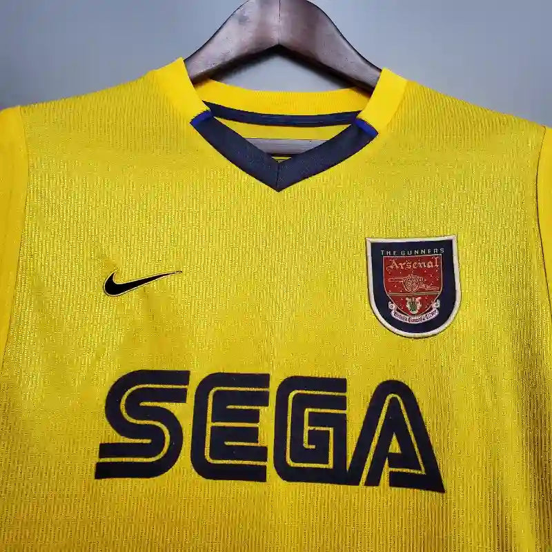Camiseta Clásica Arsenal FC Visitante 1999-01
