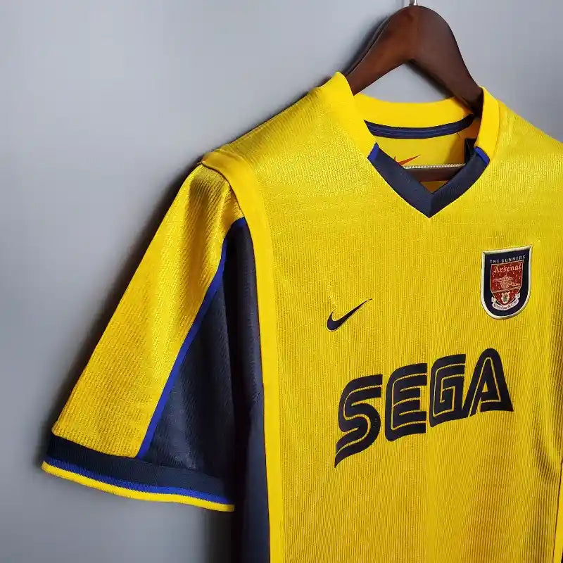 Camiseta Clásica Arsenal FC Visitante 1999-01