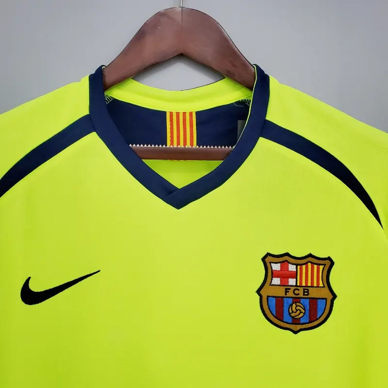 Camiseta Clásica Ronaldinho FC Barcelona Visitante 2005-06