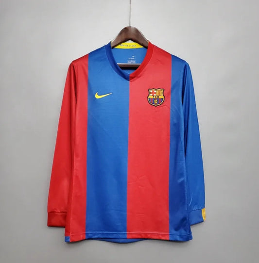 Camiseta Clásica FC Barcelona Manga Larga 2006-07