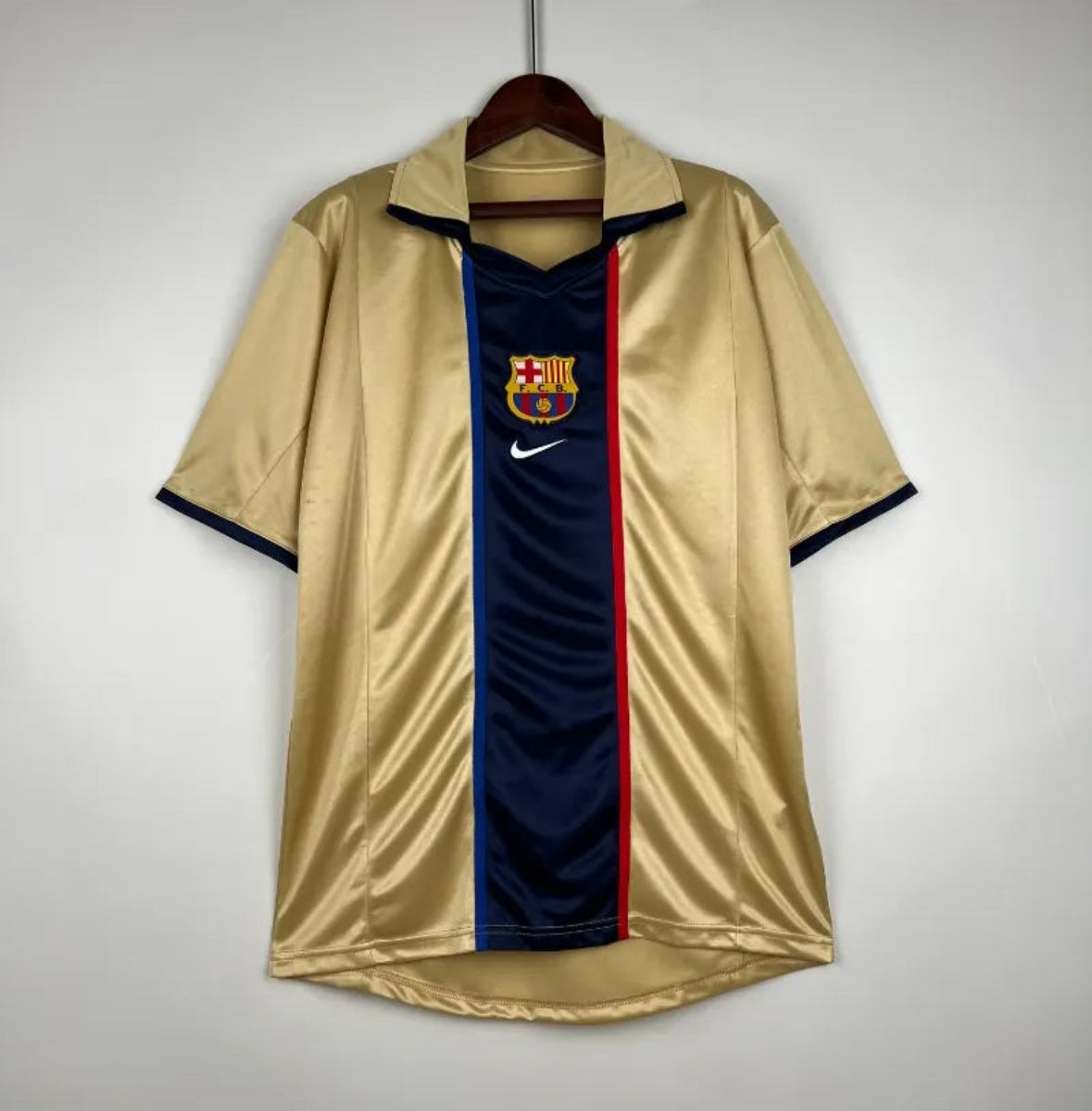 Camiseta Clásica FC Barcelona Visitante 2002