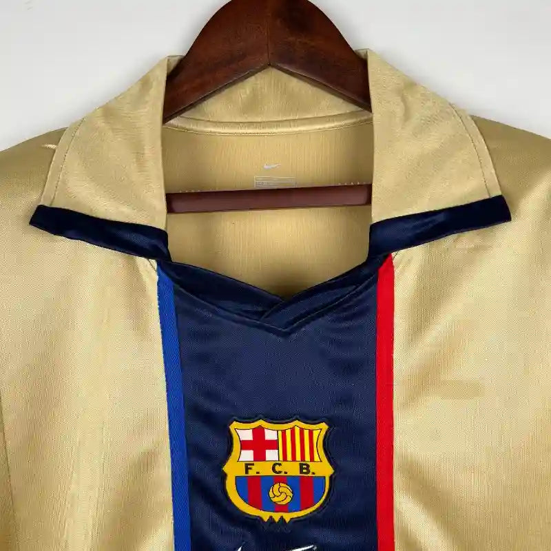 Camiseta Clásica FC Barcelona Visitante 2002