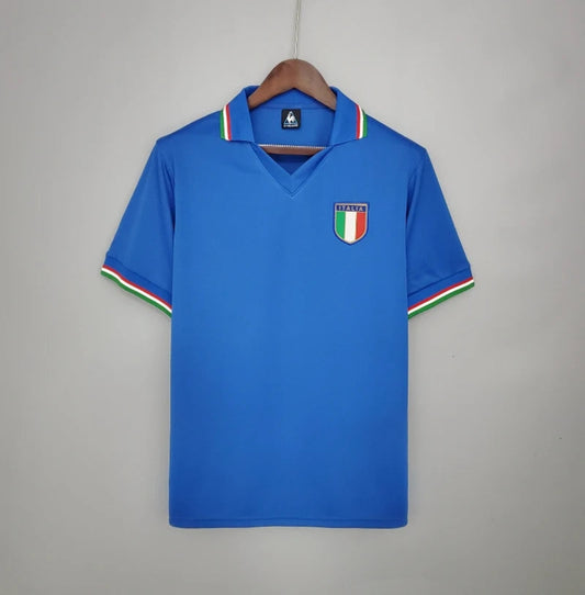 Camiseta Clásica Italia Visitante 1982