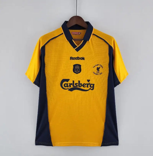 Camiseta Clásica Liverpool FC Visitante 2000-01