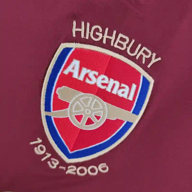 Camiseta Clásica Arsenal FC Visitante Manga Larga 2005-06