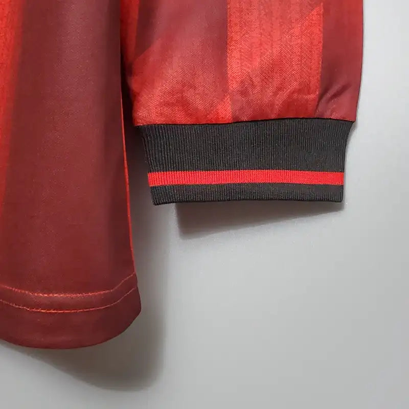 Camiseta Clásica Manchester United FC Manga Larga 1996