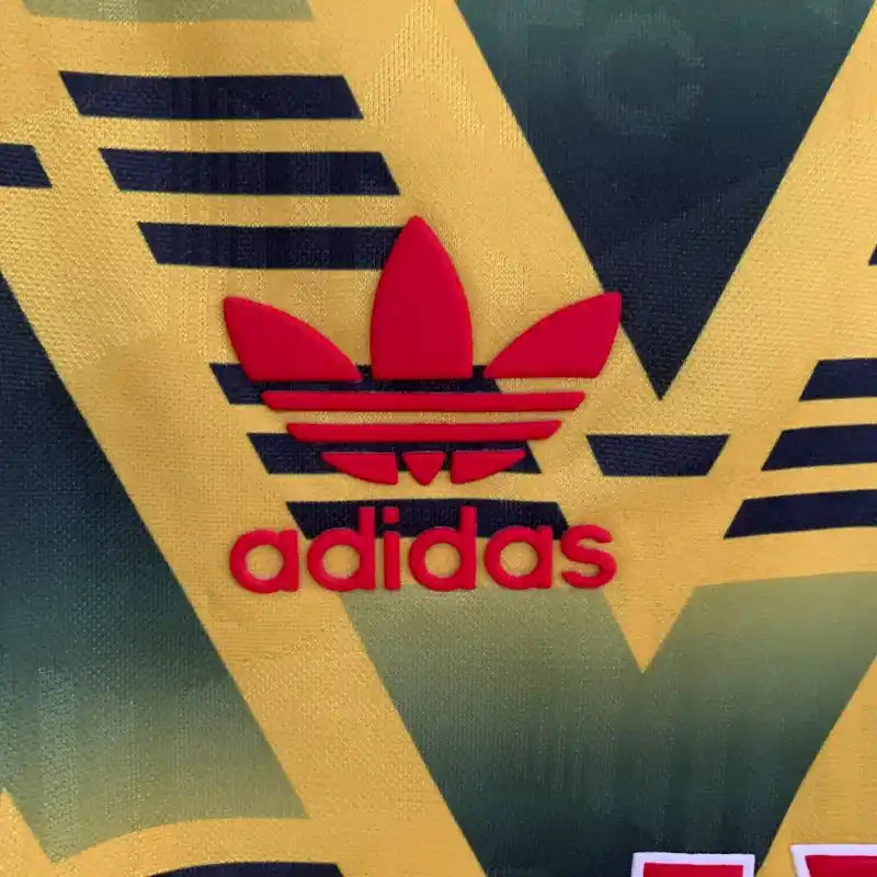 Camiseta Clásica Arsenal FC Visitante Manga Larga 1991-93