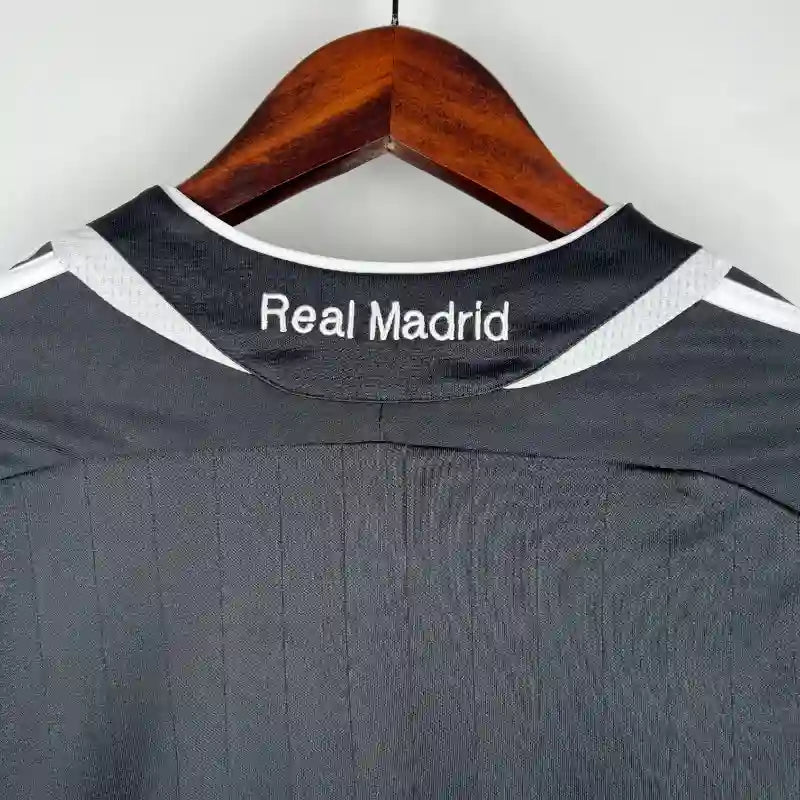 Camiseta Clásica Real Madrid Visitante (3ª) Manga Larga  2006-07