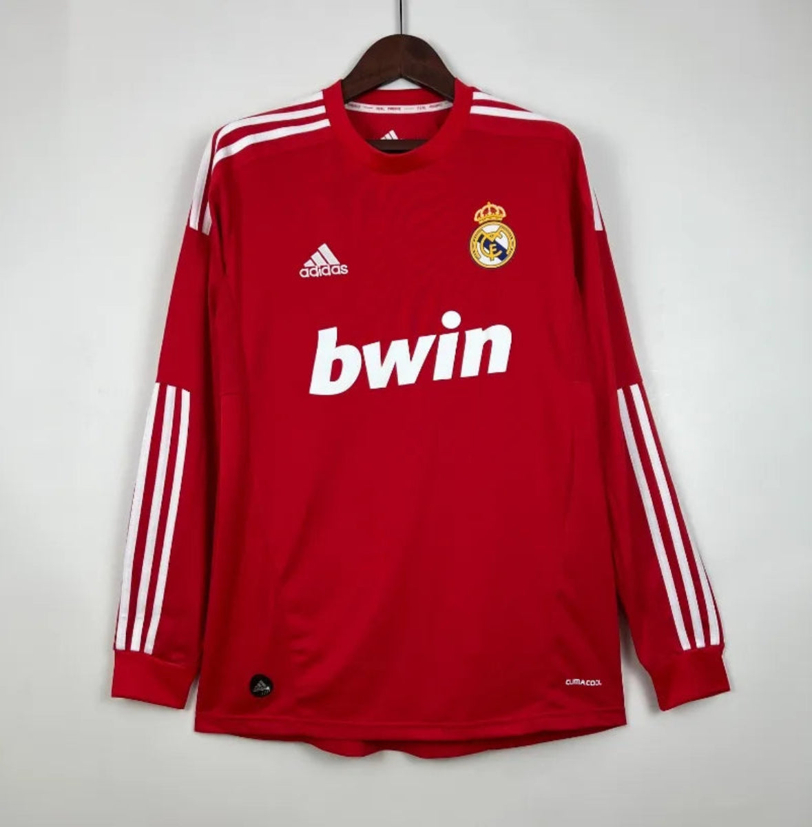 Camiseta Clásica Real Madrid Visitante (3ª) Manga Larga 2011-12