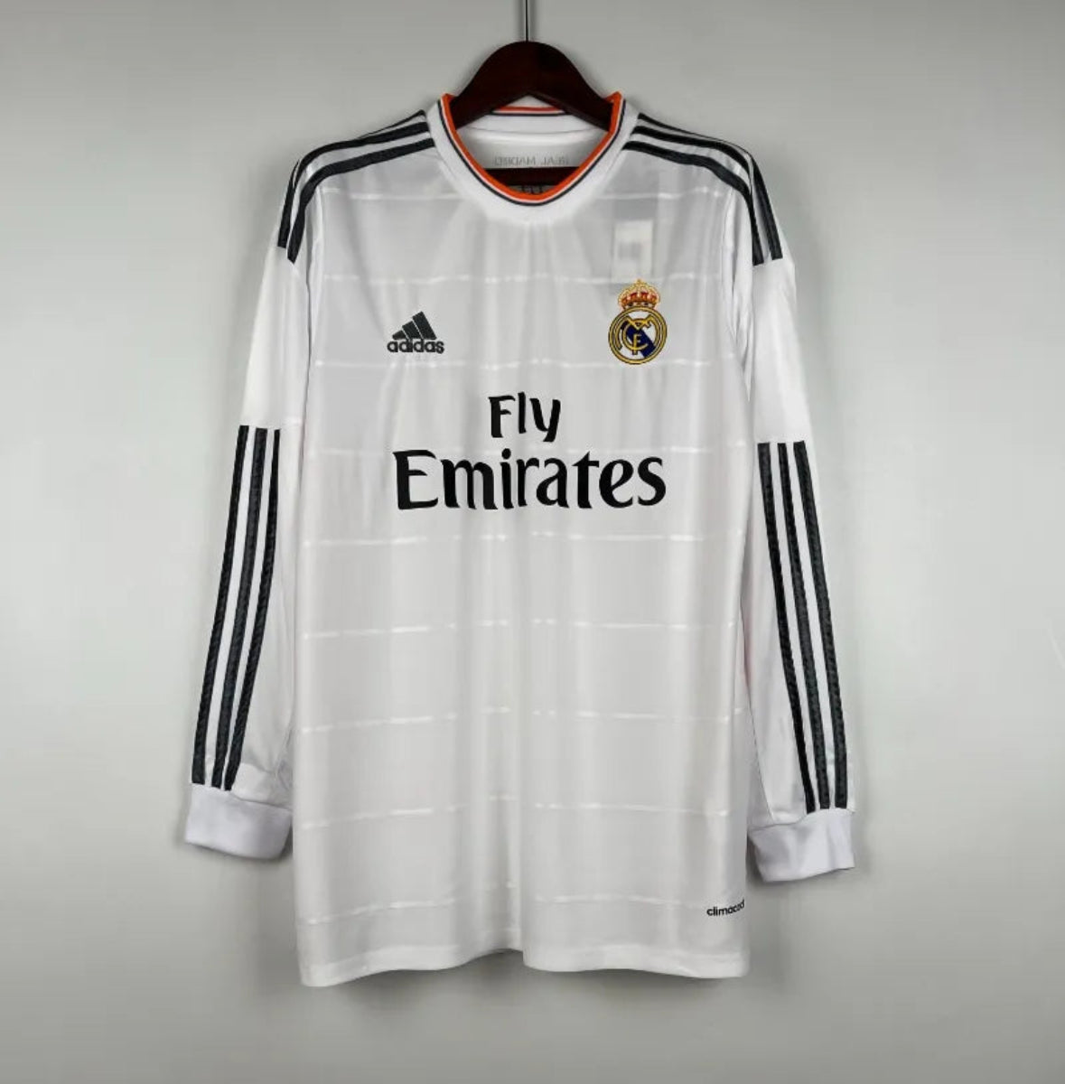 Camiseta Clásica Real Madrid Manga Larga 2013-14