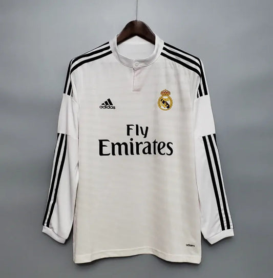 Camiseta Clásica Real Madrid Manga Larga 2014-15