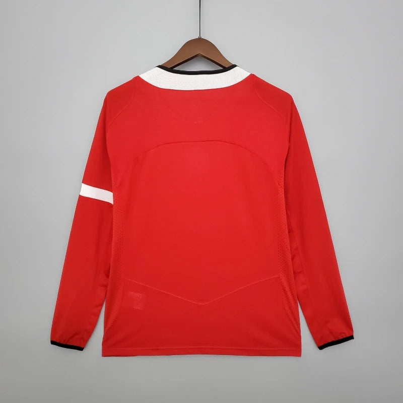 Camiseta Clásica Manchester United FC Manga Larga 2004-06