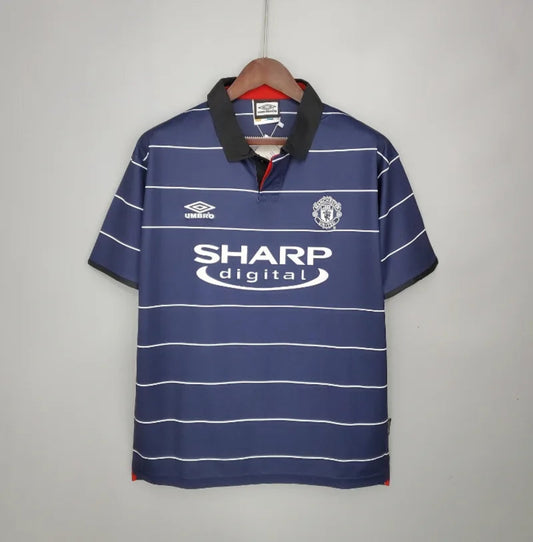 Camiseta Clásica Manchester United FC Visitante 1999-00