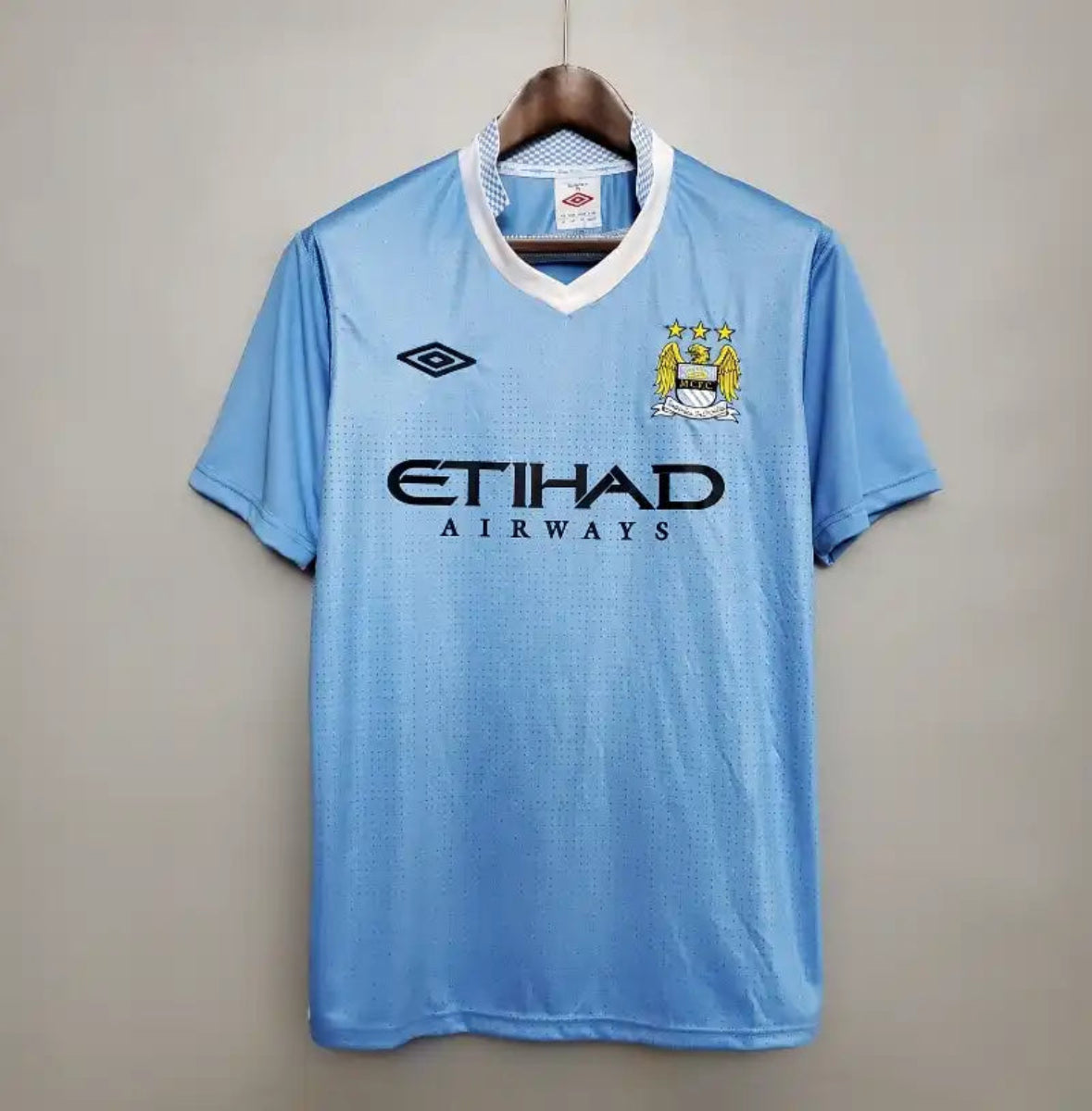 Camiseta Clásica Manchester City FC 2011-12