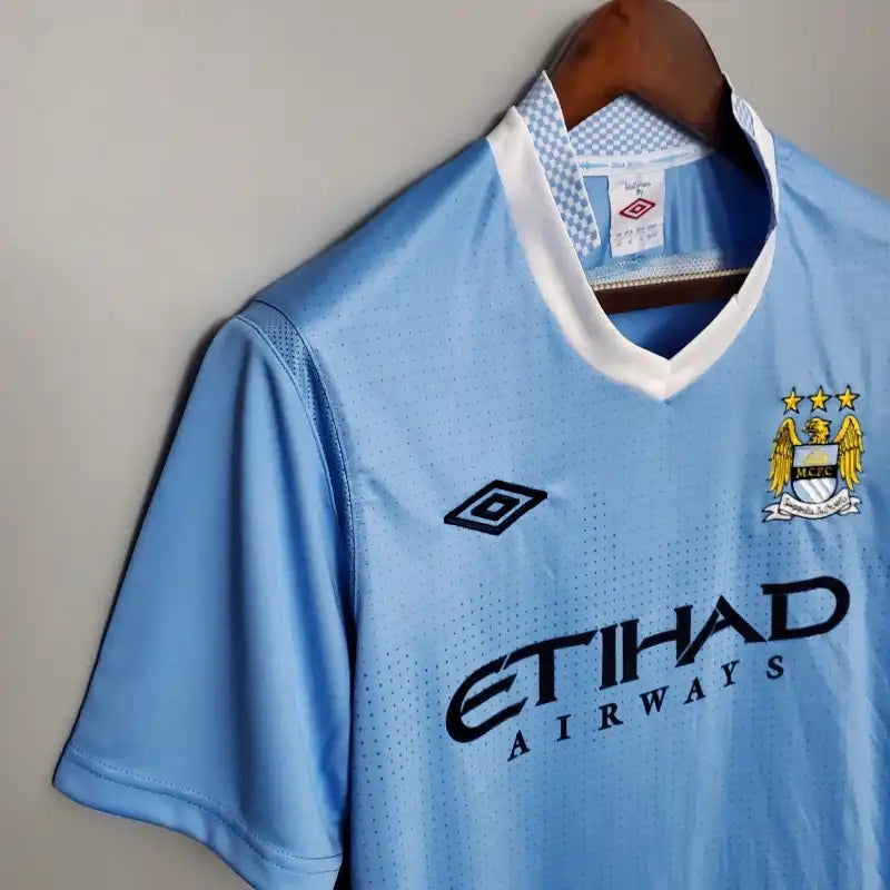 Camiseta Clásica Manchester City FC 2011-12