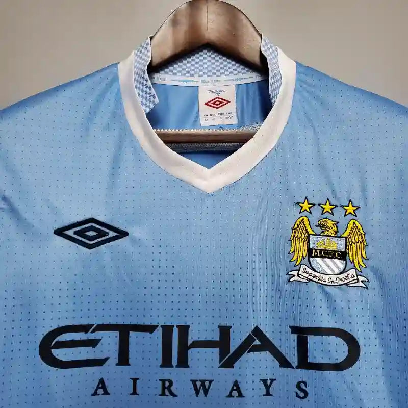 Camiseta Clásica Manchester City FC 2011-12