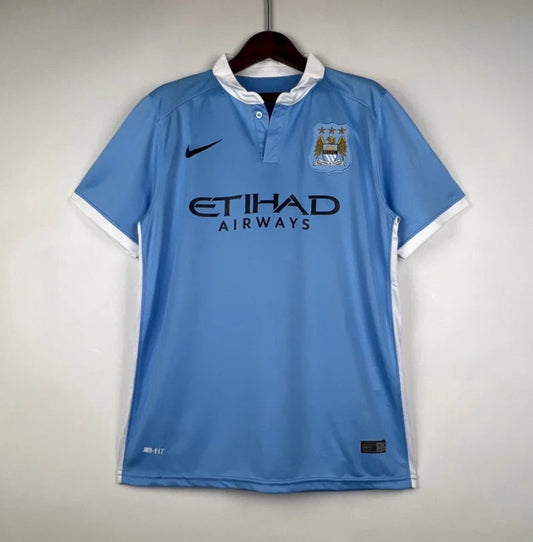 Camiseta Clásica Manchester City FC 2015-16