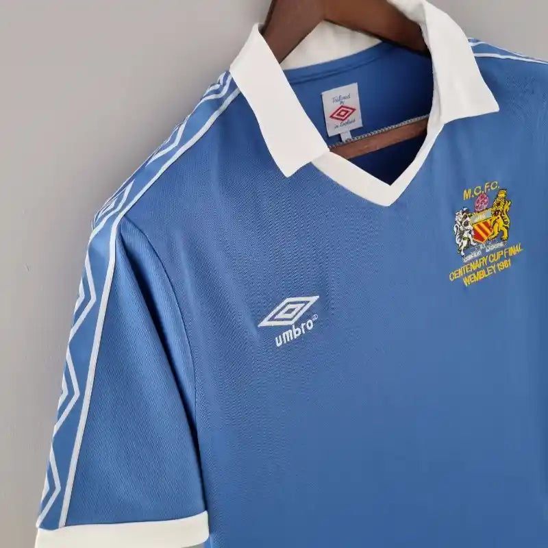 Camiseta Clásica Manchester City FC 1981-82