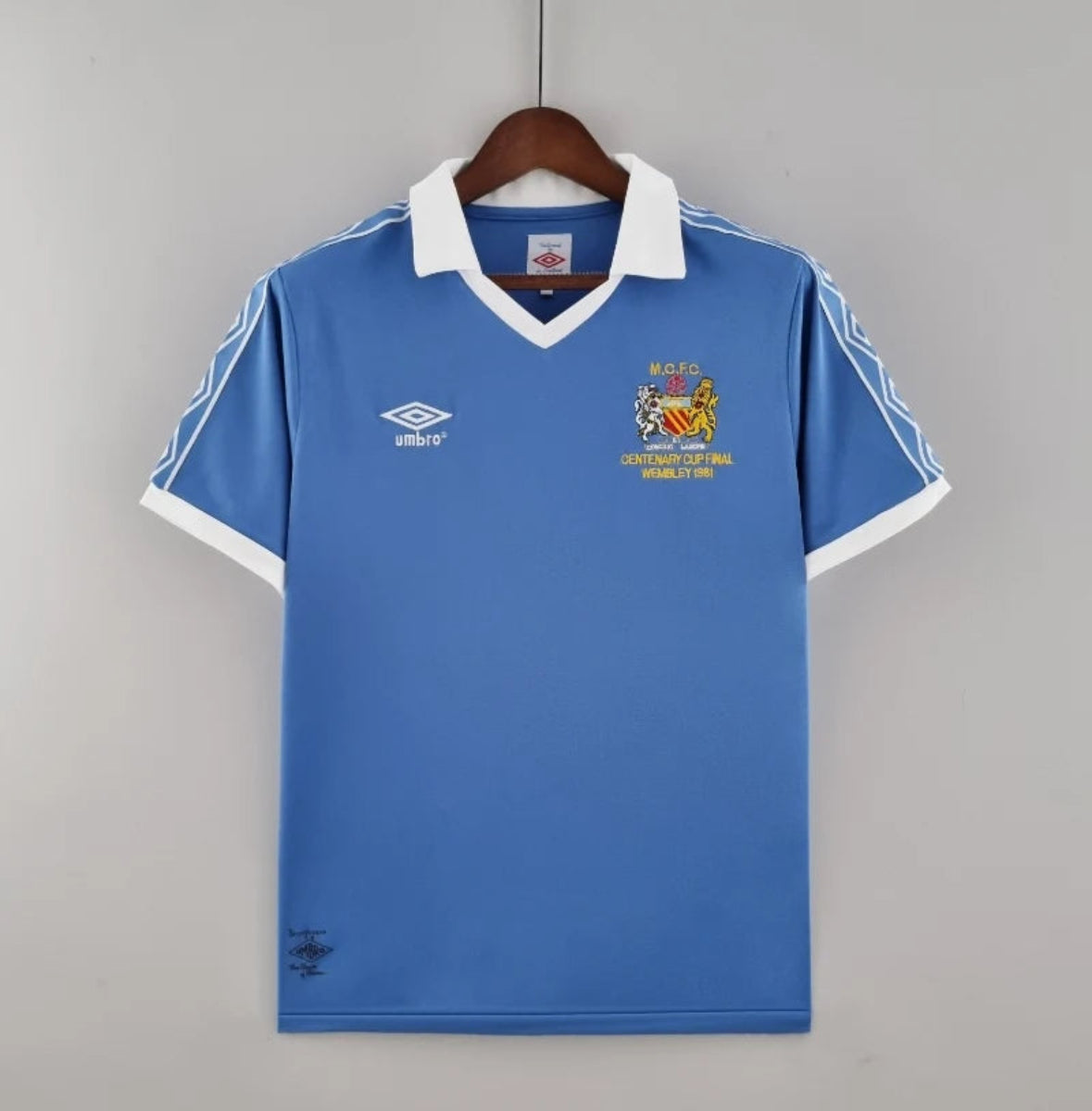 Camiseta Clásica Manchester City FC 1981-82