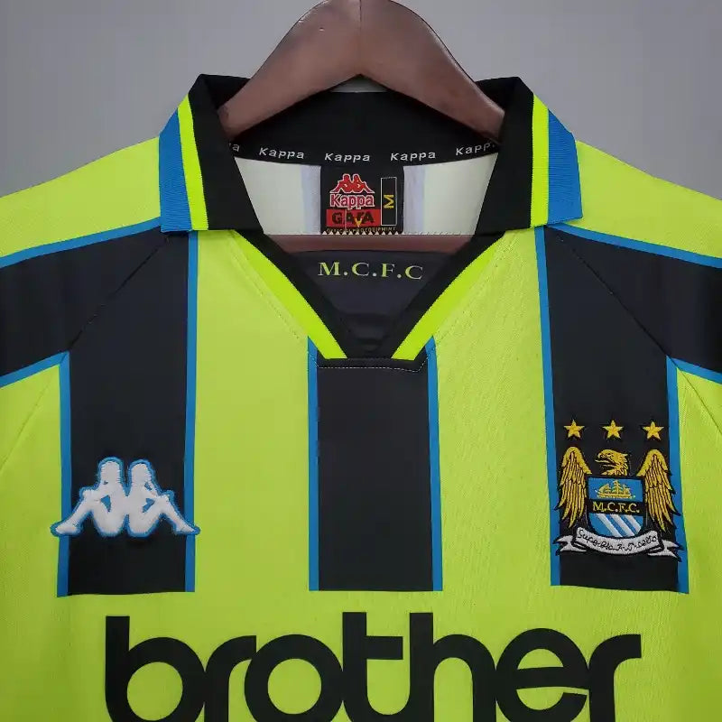 Camiseta Clásica Manchester City FC Visitante 1998-99