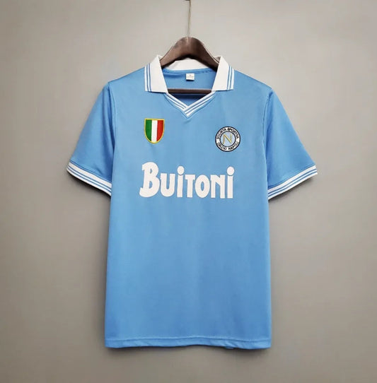 Camiseta Clásica SSC Nápoles 1986-87