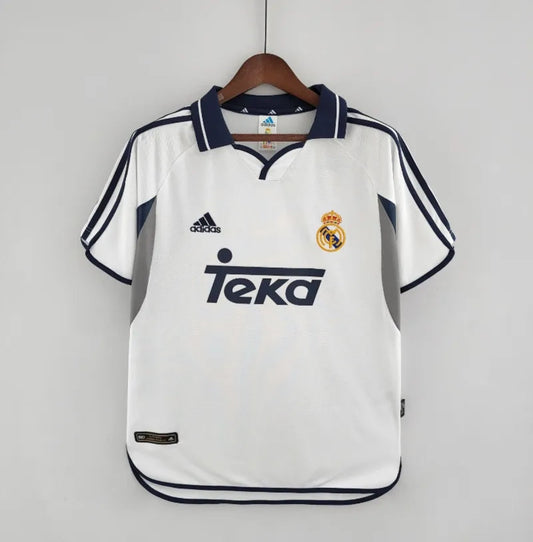 Camiseta Clásica Real Madrid 2000-01