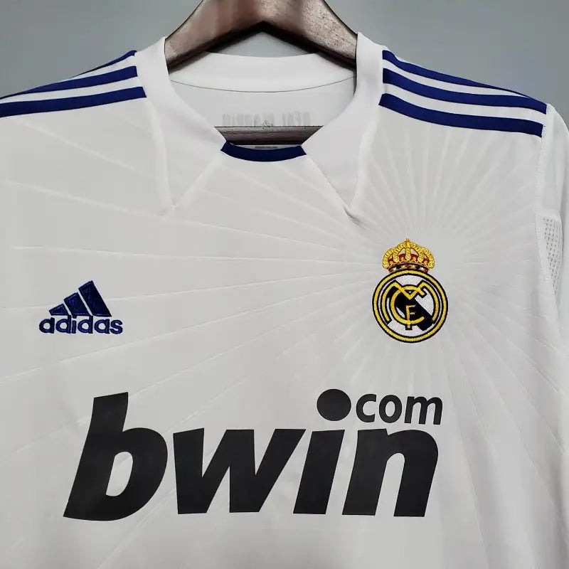 Camiseta Clásica Real Madrid Manga Larga 2010-11