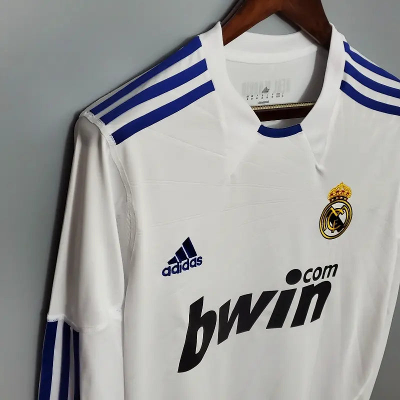 Camiseta Clásica Real Madrid Manga Larga 2010-11