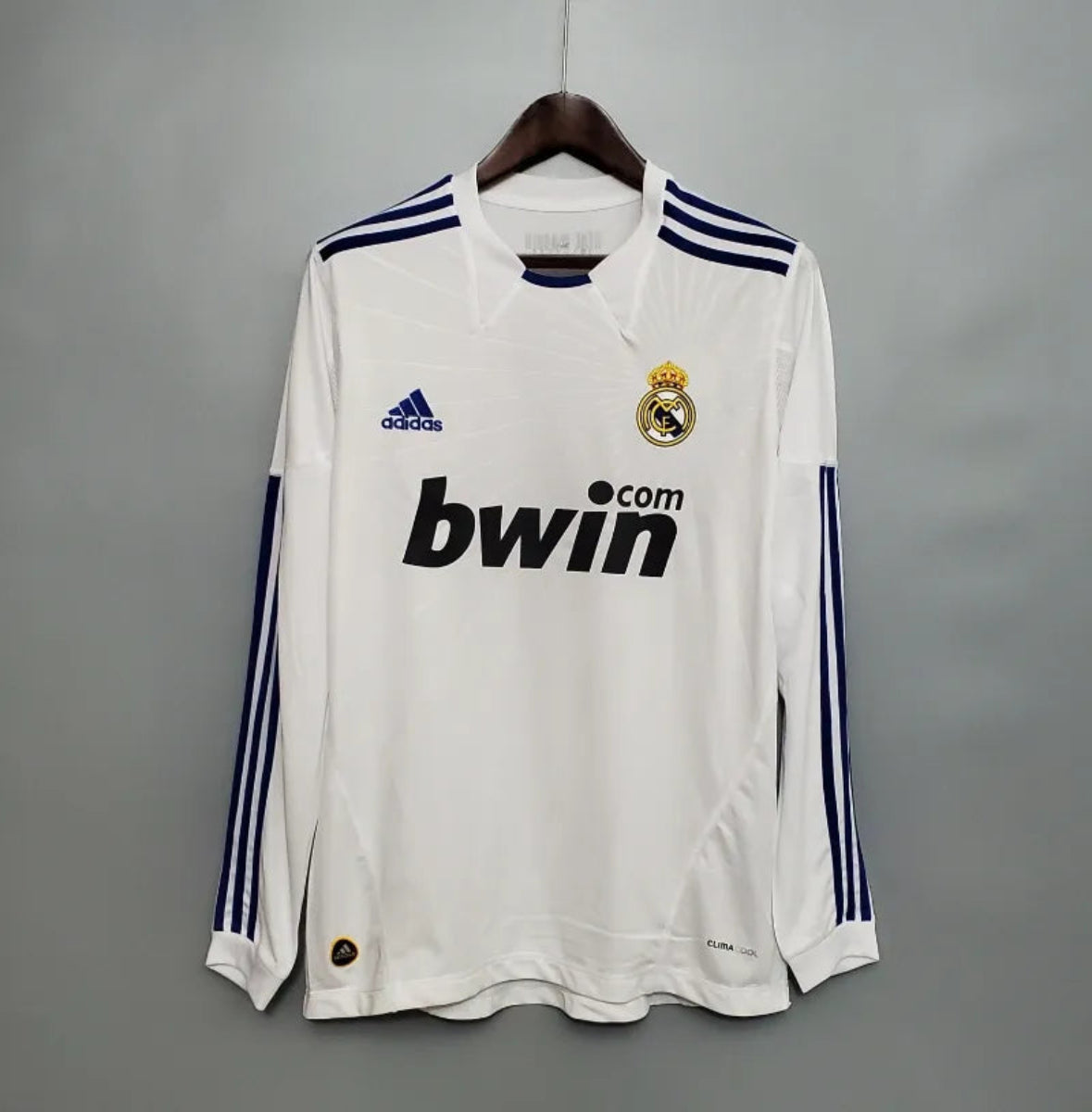 Camiseta Clásica Real Madrid Manga Larga 2010-11