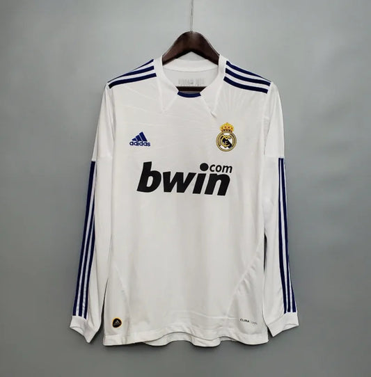 Camiseta Clásica Real Madrid Manga Larga 2010-11
