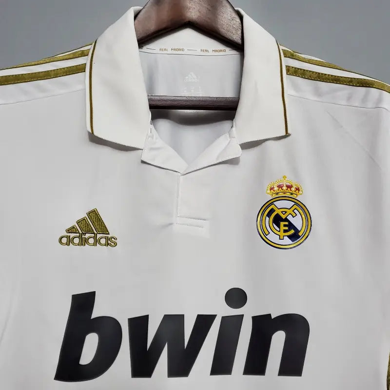 Camiseta Clásica Real Madrid Manga Larga 2011-12