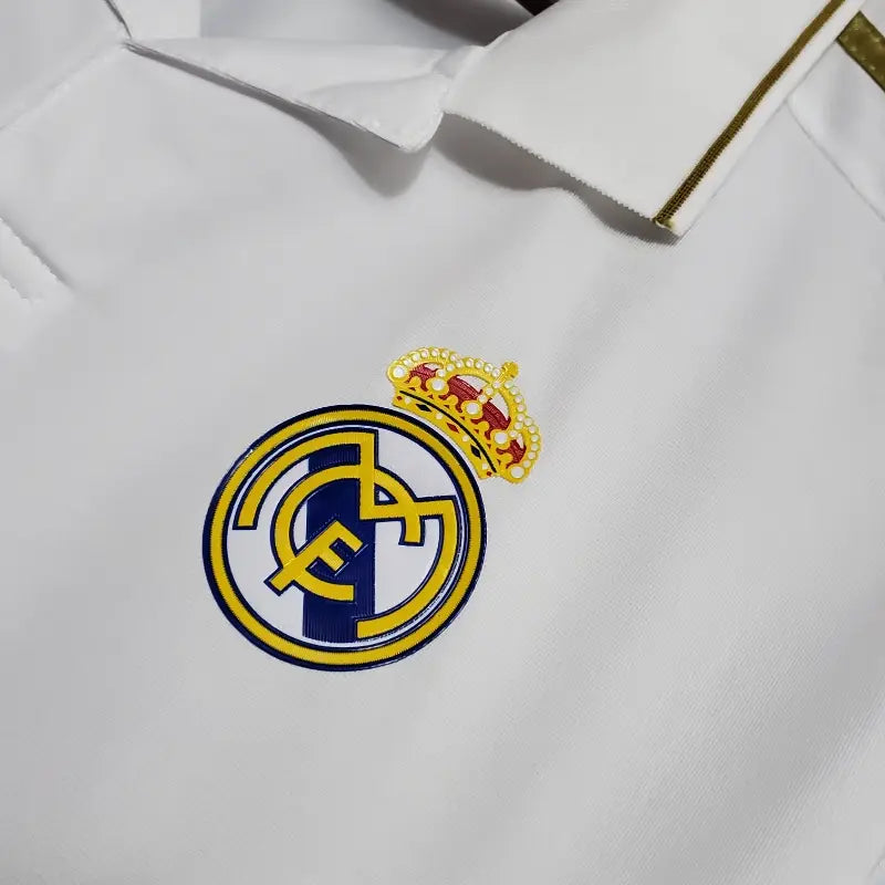 Camiseta Clásica Real Madrid Manga Larga 2011-12