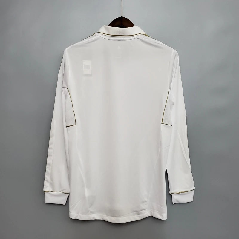 Camiseta Clásica Real Madrid Manga Larga 2011-12