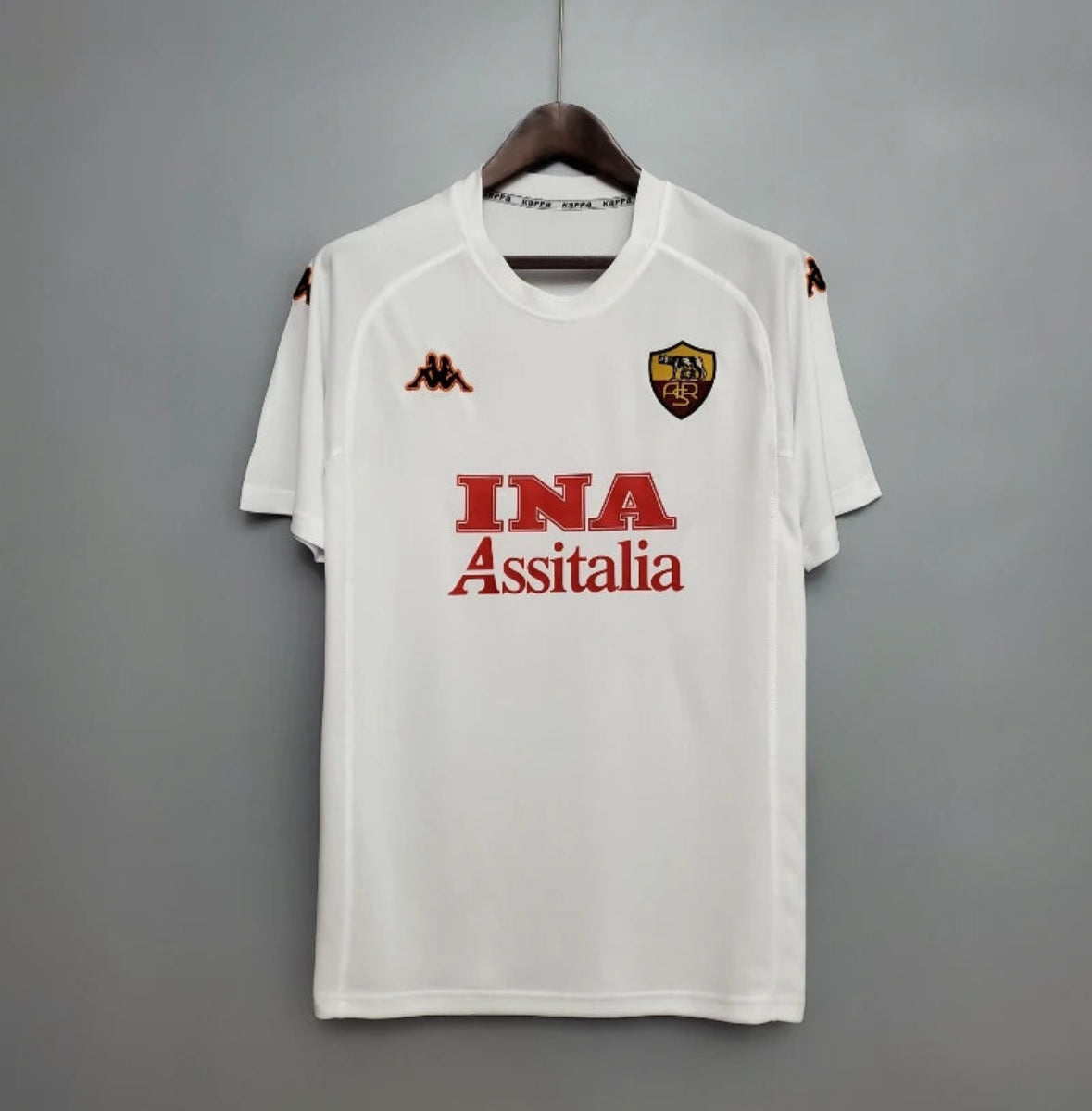 Camiseta Clásica AC Roma Visitante 2000-01