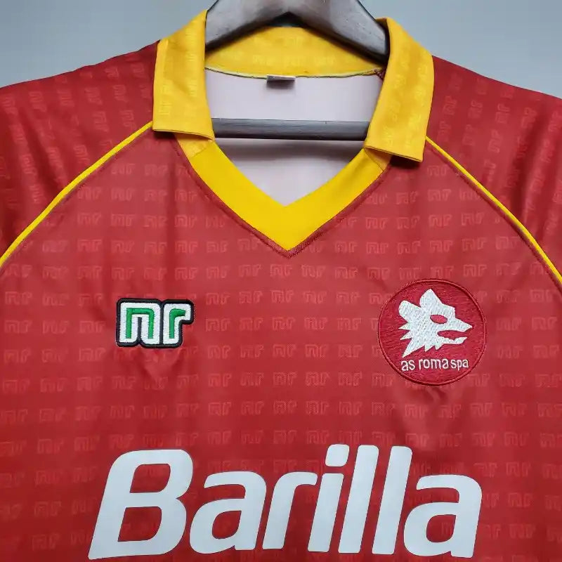 Camiseta Clásica AC Roma 1990-91
