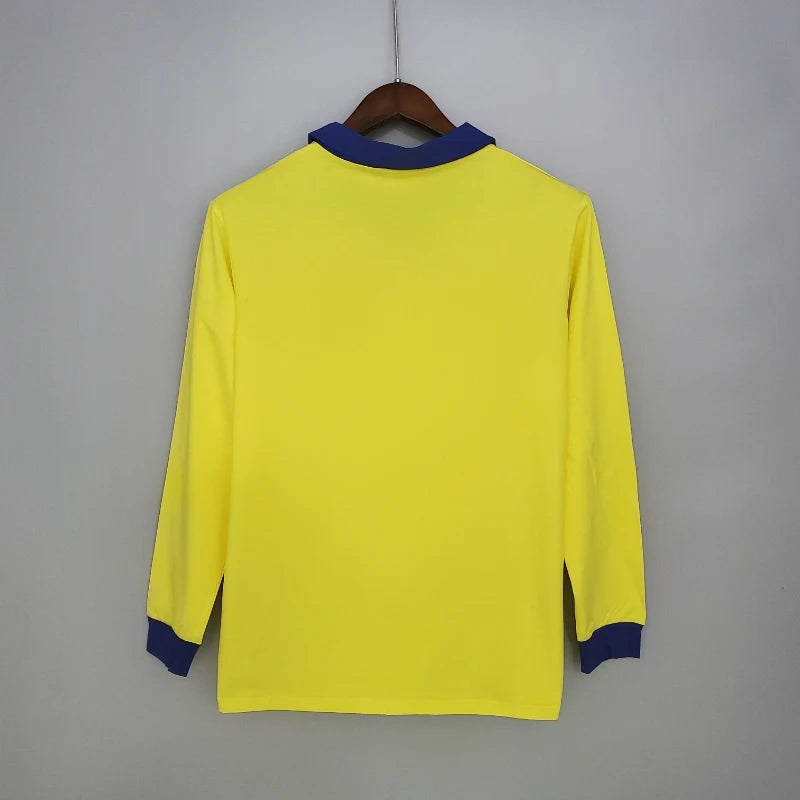 Camiseta Clásica Arsenal FC Visitante Manga Larga 1971-79