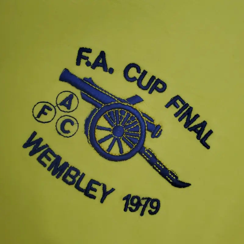 Camiseta Clásica Arsenal FC Visitante Manga Larga 1971-79