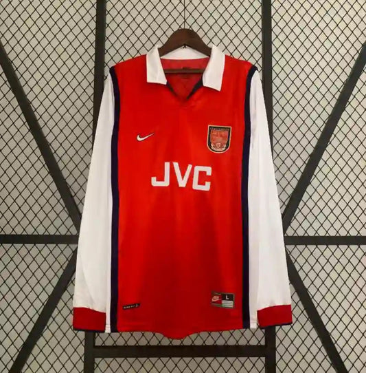 Camiseta Clásica Arsenal FC Manga Larga 1998-99