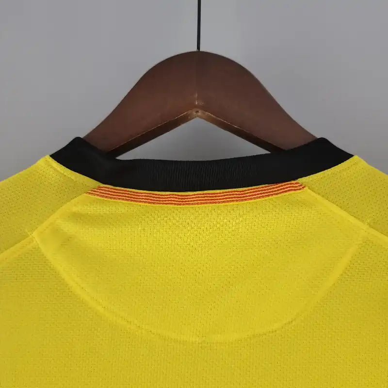 Camiseta Clásica FC Barcelona Visitante Manga Larga 2008-09