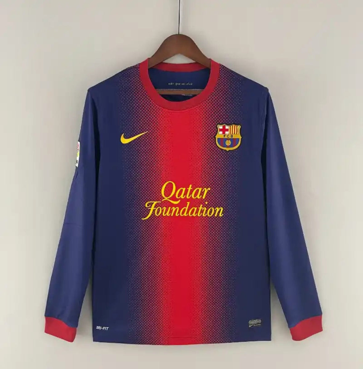 Camiseta Clásica FC Barcelona Manga Larga 2012-13