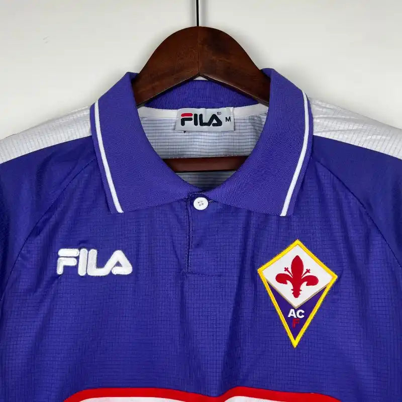 Camiseta Clásica ACF Fiorentina Manga Larga 1998-99