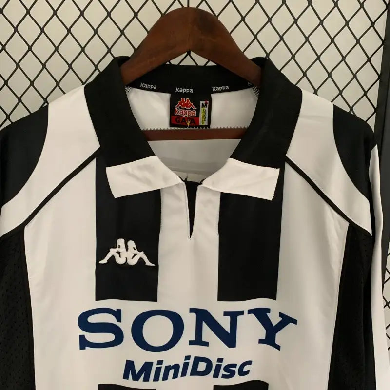 Camiseta Clásica Juventus de Turín Manga Larga 1997-98
